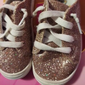 Glitter toddler shoes